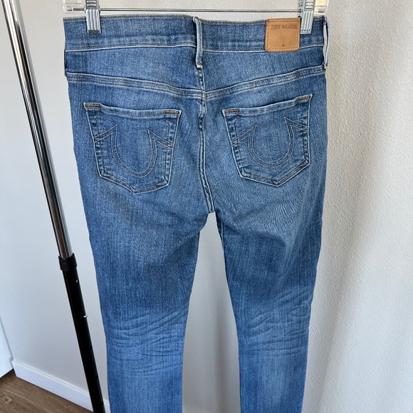 Cora Mid Rise Straight True Religion Jeans - Picture 5 of 7